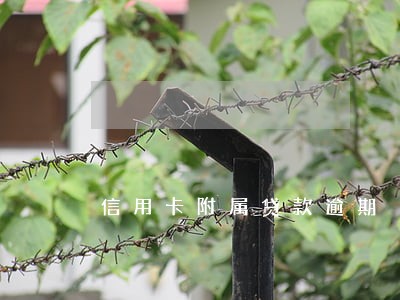 信用卡附属贷款逾期 信用卡附属贷款逾期