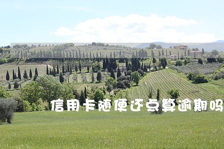 信用卡随便还点算逾期吗 信用卡随便还点算逾期吗