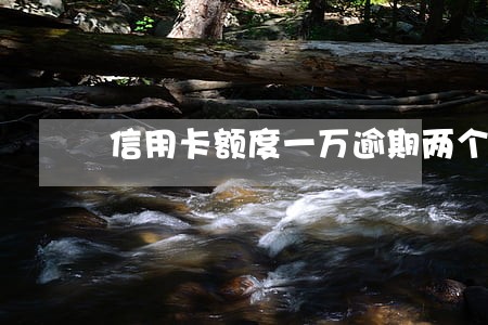 信用卡额度一万逾期两个月 信用卡额度一万逾期两个月