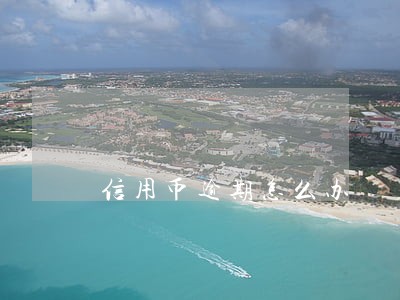 信用币逾期怎么办