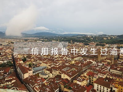 信用报告中发生过逾期账户数