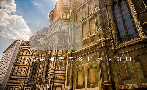 信用报告怎么样显示逾期 信用报告怎么样显示逾期