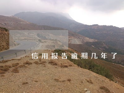 信用报告逾期几年了