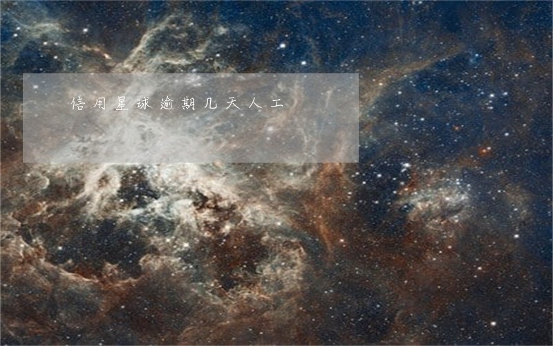 信用星球逾期几天人工
