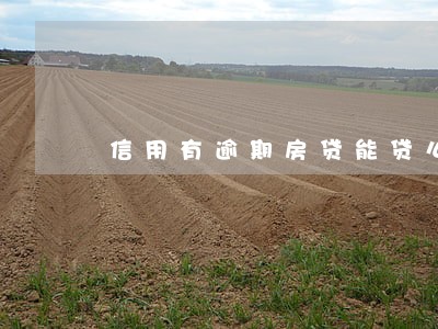 信用有逾期房贷能贷么 信用有逾期房贷能贷么