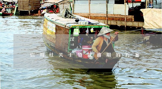 信用社关于贷款逾期的方案