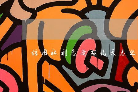 信用社利息逾期几天怎么申诉