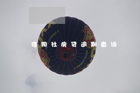 信用社房贷逾期查询 信用社房贷逾期查询