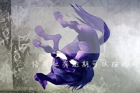 信用社有逾期可以按揭购车 信用社有逾期可以按揭购车