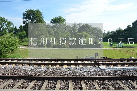 信用社贷款逾期20天后果 信用社贷款逾期20天后果