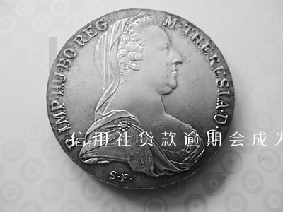 信用社贷款逾期会成为和名单吗 信用社贷款逾期会成为和名单吗