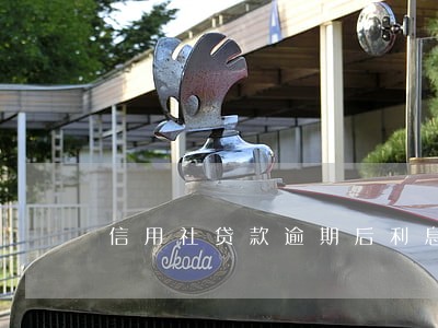 信用社贷款逾期后利息怎么算 信用社贷款逾期后利息怎么算
