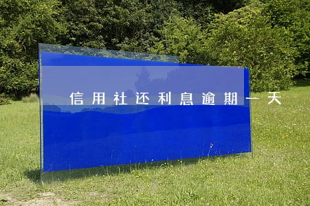 信用社还利息逾期一天 信用社还利息逾期一天