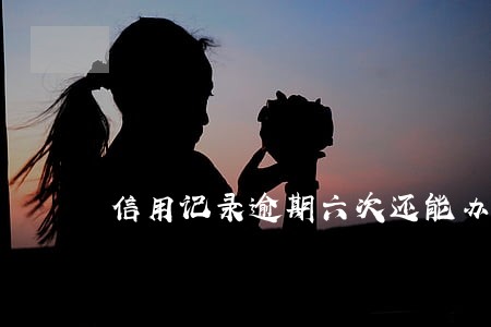 信用记录逾期六次还能办贷款吗 信用记录逾期六次还能办贷款吗