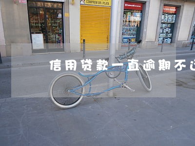 信用贷款一直逾期不还