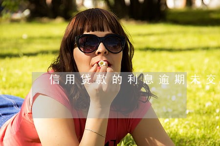 信用贷款的利息逾期未交怎么办 信用贷款的利息逾期未交怎么办
