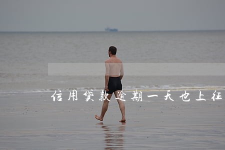 信用贷款逾期一天也上征信 信用贷款逾期一天也上征信