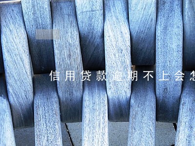 信用贷款逾期不上会怎么处理 信用贷款逾期不上会怎么处理