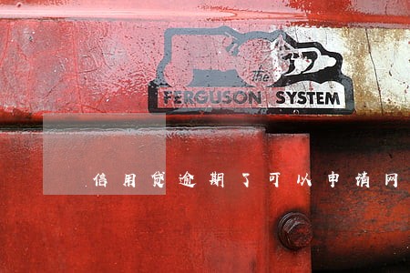 信用贷逾期了可以申请网贷吗 信用贷逾期了可以申请网贷吗