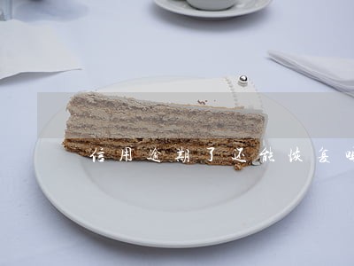 信用逾期了还能恢复吗 信用逾期了还能恢复吗