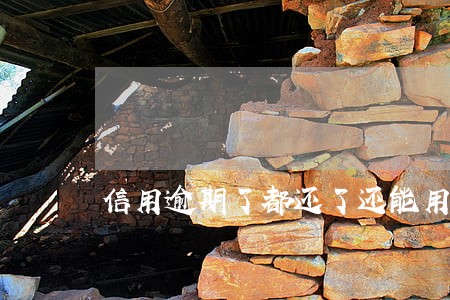信用逾期了都还了还能用吗