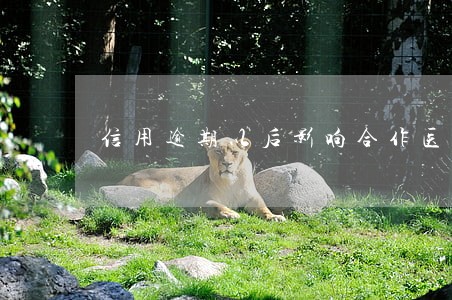 信用逾期以后影响合作医疗报销么 信用逾期以后影响合作医疗报销么