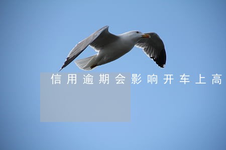 信用逾期会影响开车上高速