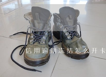 信用逾期冻结怎么开卡 信用逾期冻结怎么开卡