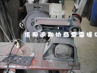 信用逾期协商需要提供证明 信用逾期协商需要提供证明