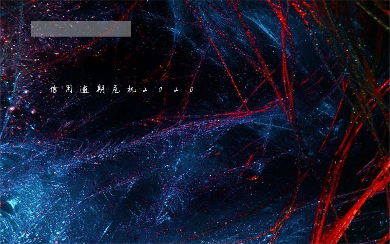 信用逾期危机2020