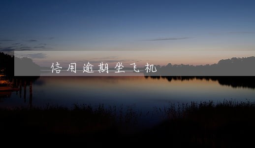信用逾期坐飞机 信用逾期坐飞机