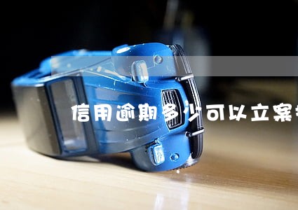 信用逾期多少可以立案抓人 信用逾期多少可以立案抓人