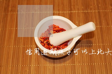 信用逾期孩子可以上北大吗 信用逾期孩子可以上北大吗
