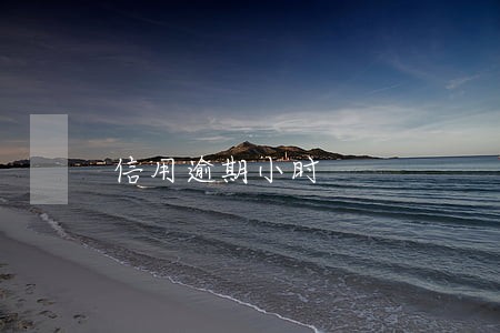 信用逾期小时 信用逾期小时