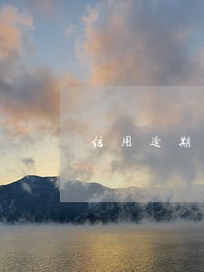 信用逾期提醒