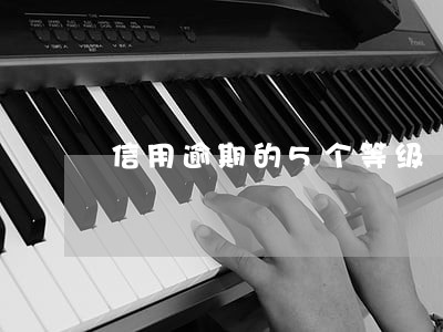 信用逾期的5个等级 信用逾期的5个等级