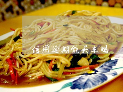 信用逾期能买车吗 信用逾期能买车吗