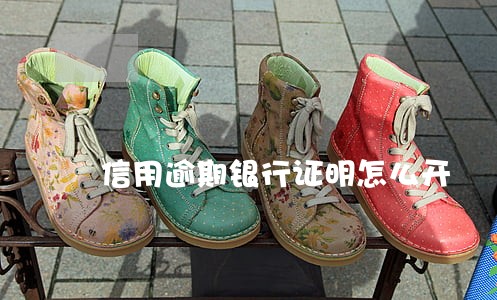 信用逾期银行证明怎么开