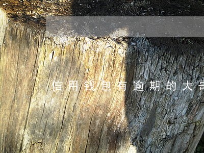 信用钱包有逾期的大哥吗 信用钱包有逾期的大哥吗