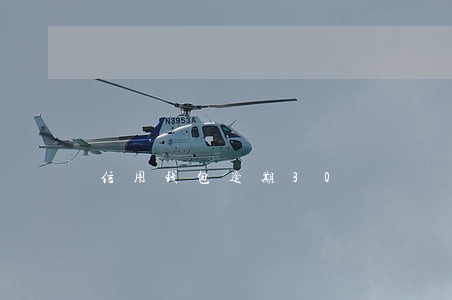 信用钱包逾期30