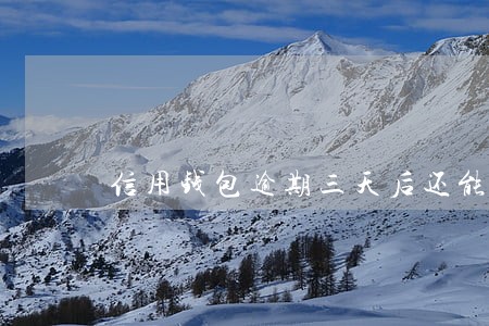 信用钱包逾期三天后还能借吗 信用钱包逾期三天后还能借吗