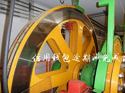 信用钱包逾期减免成功