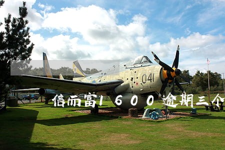 信而富1600逾期三个月 信而富1600逾期三个月