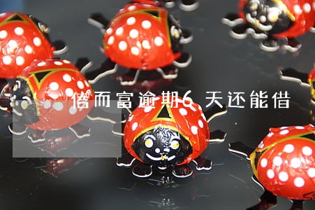 信而富逾期6天还能借 信而富逾期6天还能借