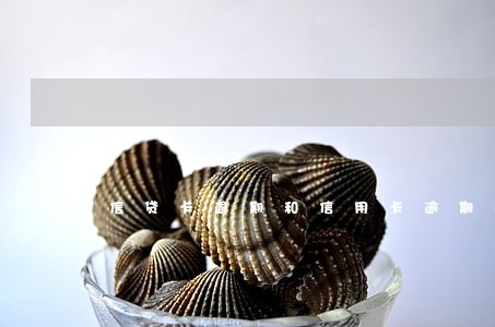 信贷卡逾期和信用卡逾期的区别