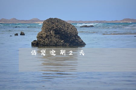 信贷逾期2天 信贷逾期2天