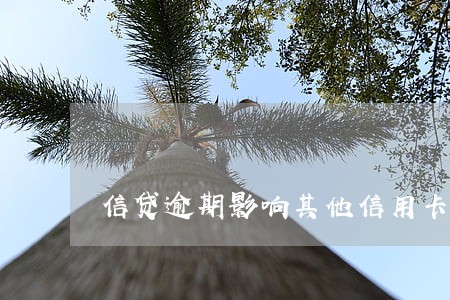 信贷逾期影响其他信用卡吗 信贷逾期影响其他信用卡吗
