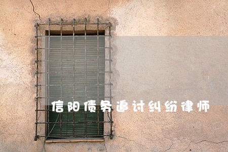 信阳债务追讨纠纷律师 信阳债务追讨纠纷律师
