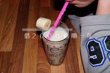 借2000逾期一年