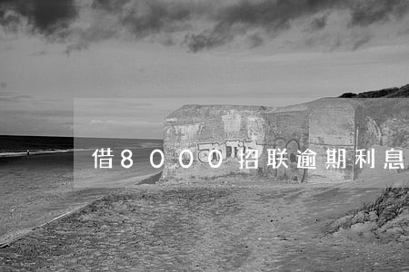 借8000招联逾期利息多少 借8000招联逾期利息多少